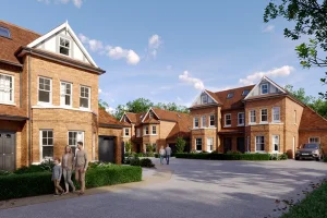 St. Margarets Mews houses in Windlesham by IDM Properties